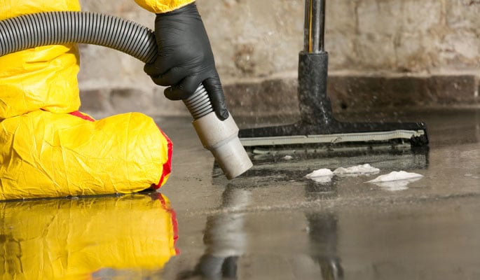 flood damage cleanup